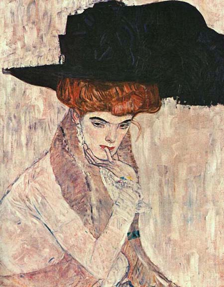 Gustav20Klimt012-1.jpg Lady with a feather hat