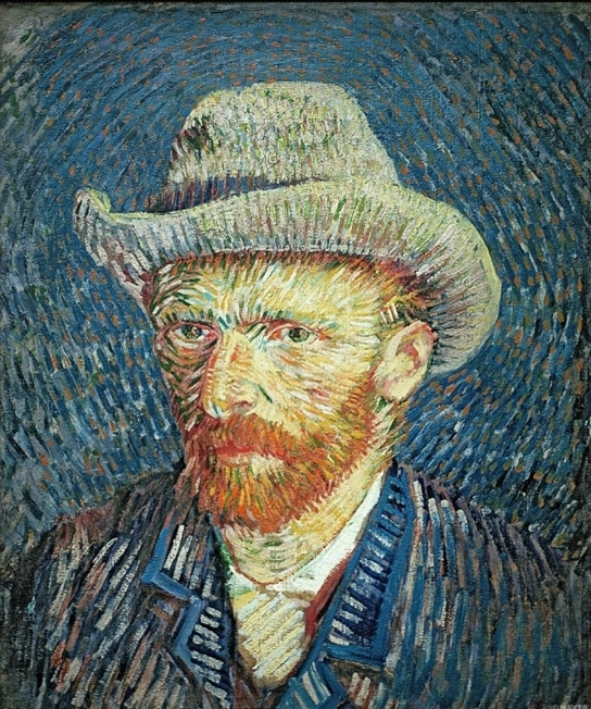 van20gogh20self20portrait Self Portrait with Felt Hat